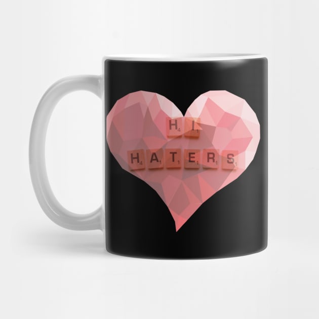 Hi Haters Heart by aaallsmiles